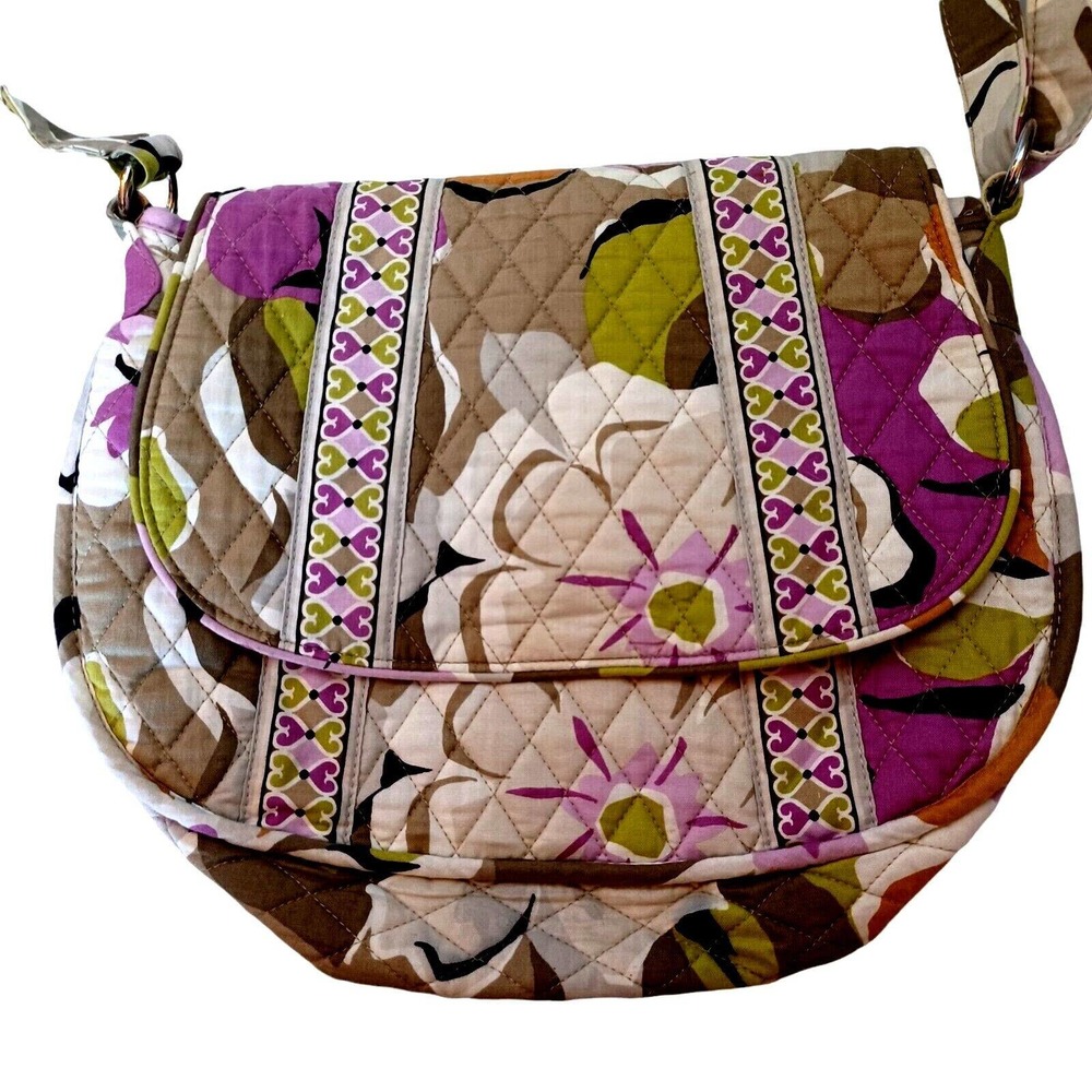 Vera Bradley Saddle Up Crossbody in Retired Portobello Road NWT